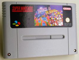 SNES: Dr Mario & Tetris