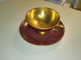 ROSENTHAL-SELB 1937/1938 Mokka-Tassen-Set mit Signatur/Jahr