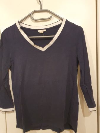 Esprit Longsleeve Gr. XS, dunkelblau, 3/4 Arm