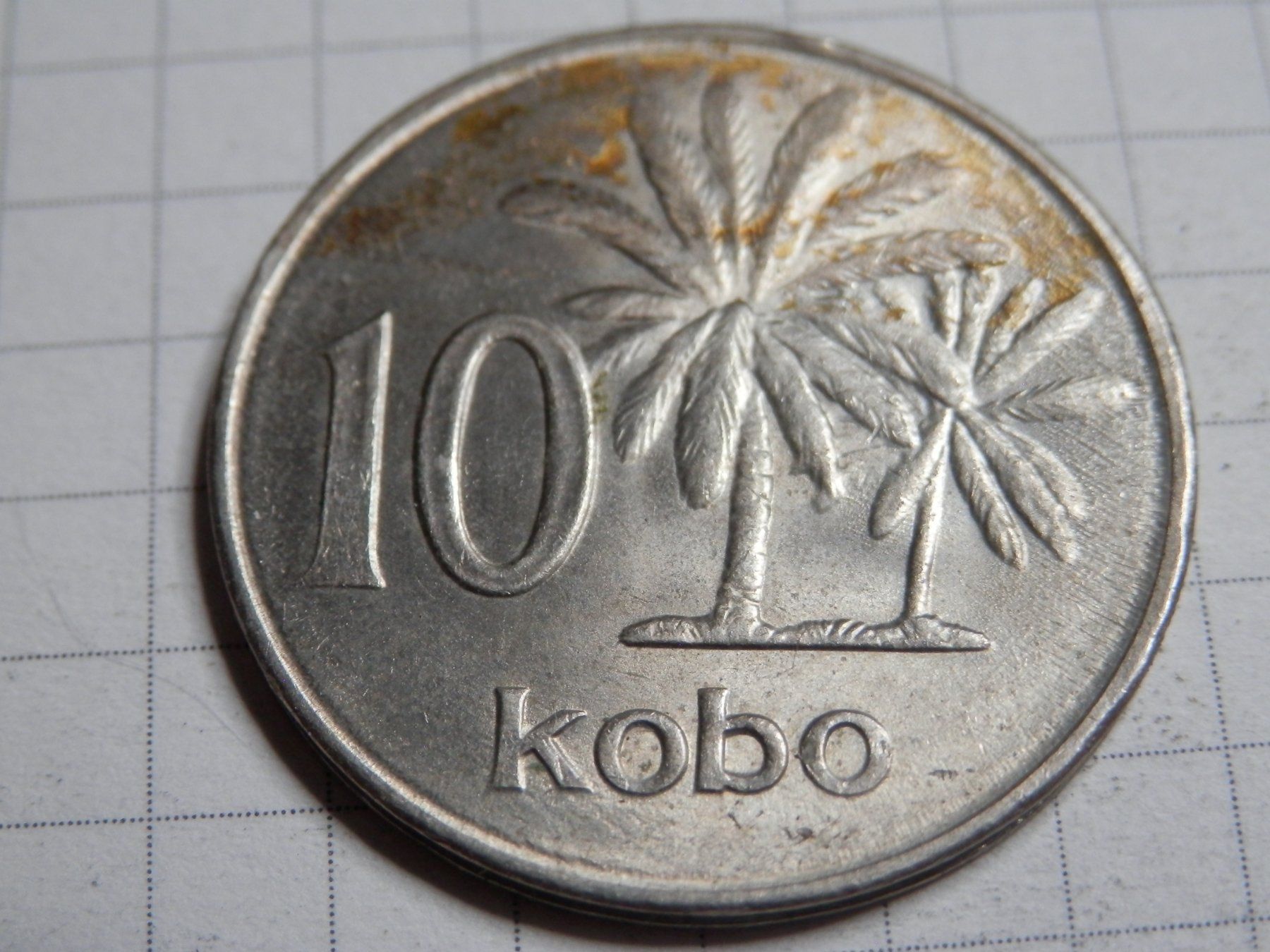 Tutti le monete: Nigeria 10 Kobo, 1976 – Usato da Weiach venduto da weiach81 1