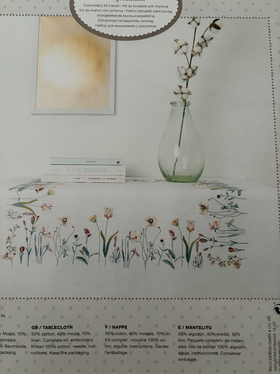 Altra biancheria da tavola: Stickanleitung Tischdecke  – Usato da Sevelen venduto da Ch_2026_1 5