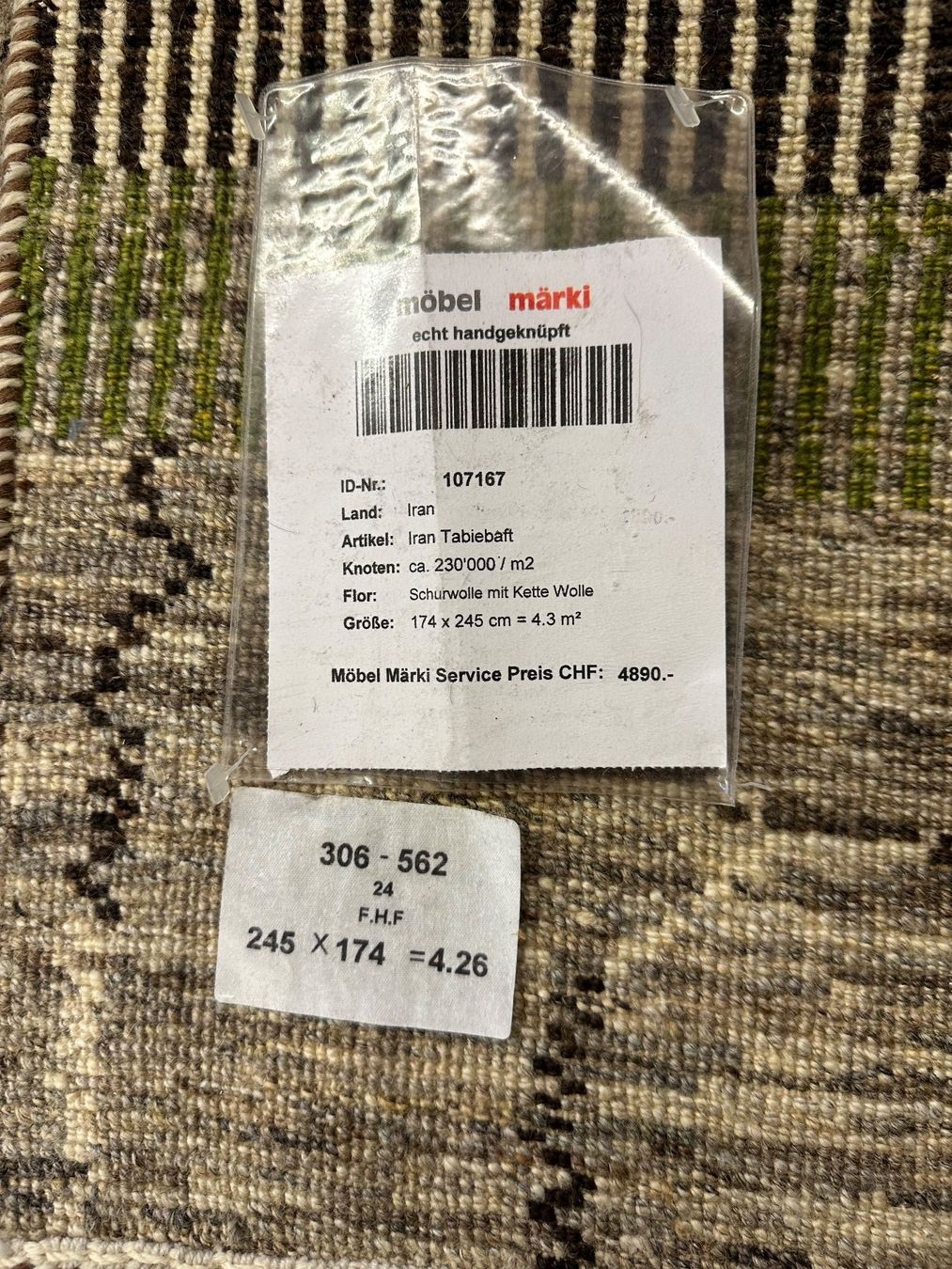 Tappeti: Schöner Perserteppich 174x245 cm – Usato da Brügg BE venduto da TSP02 3