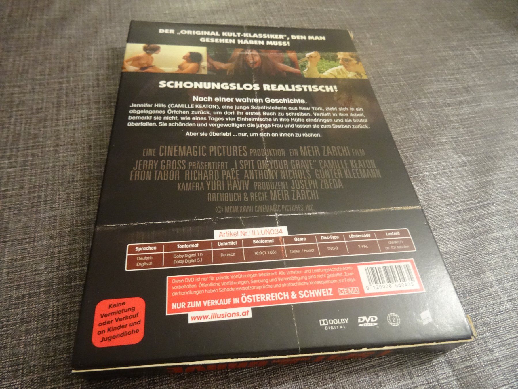 Alle DVDs: I Spit Your Grave Director's Cut DVD – Gebraucht aus Olten von Disc-Verkauf 1