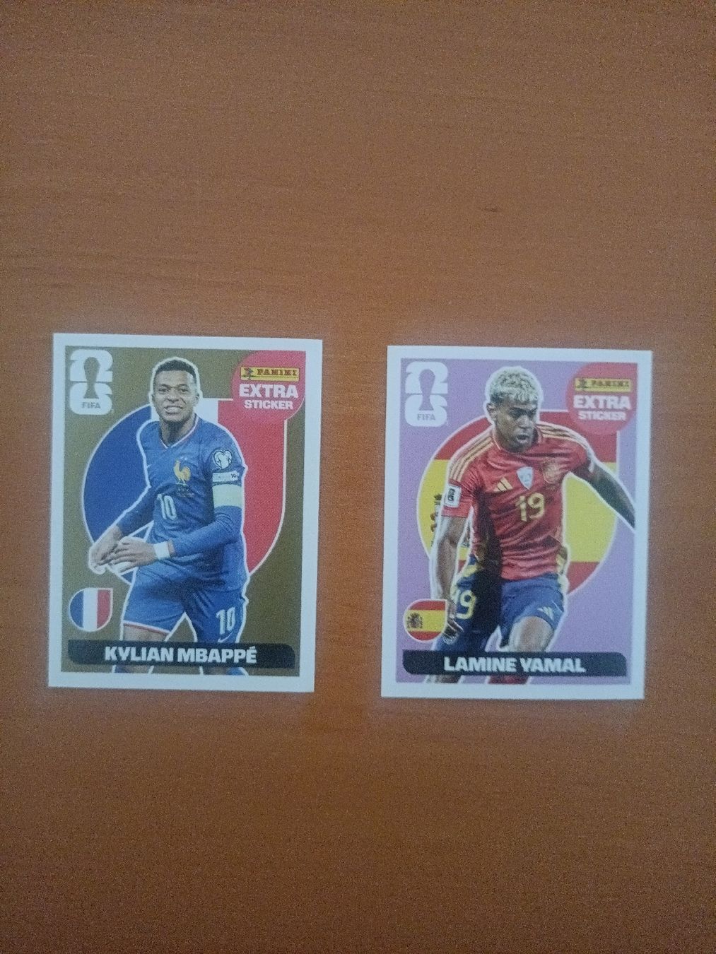 Panini Carte collezionabili: Extra sticker Panini Mbappé Gold and Yamal Regular – Nuovo (secondo la descrizione) da Bramois venduto da loi_llf2