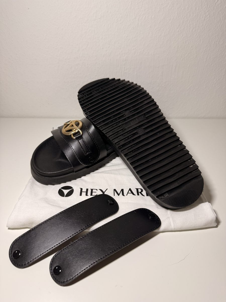 Chaussures femmes: Hey Marly Sandalen schwarz Grösse 39 – D'occasion à Wallbach par Stefanie81 1