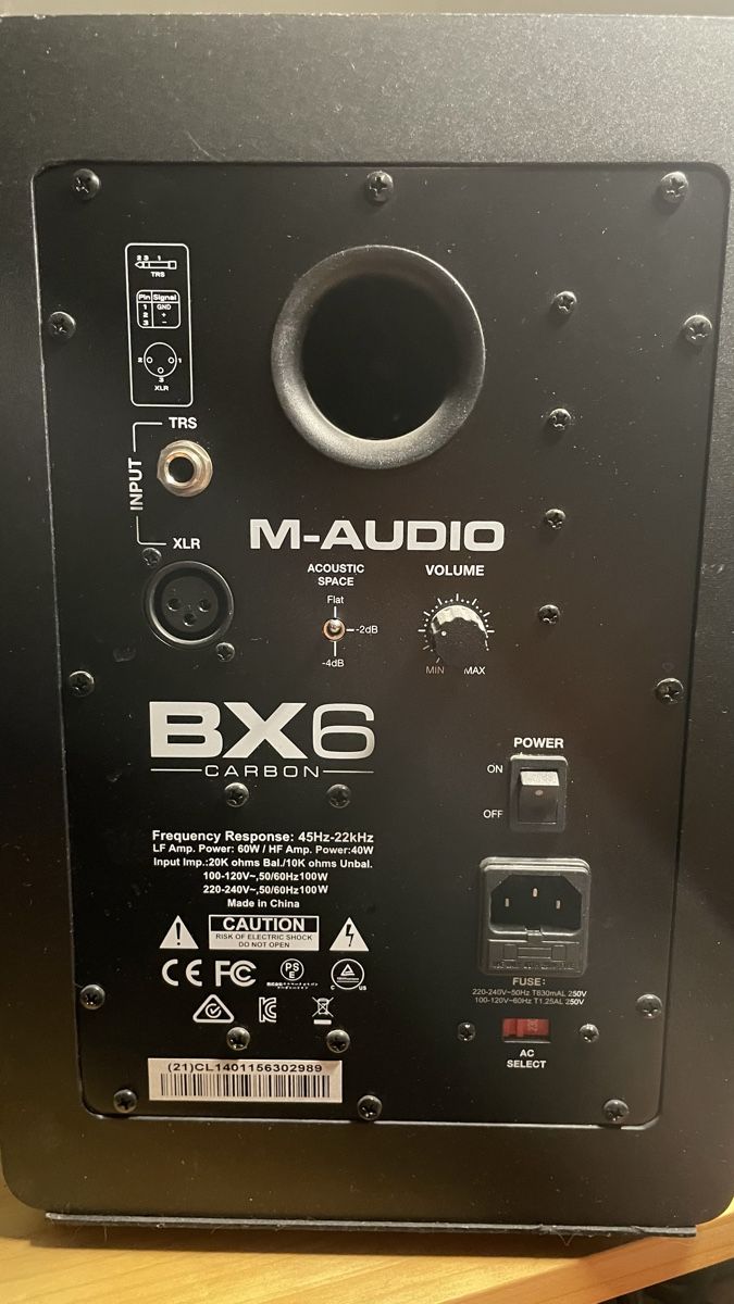 M-Audio Lautsprecher: M-Audio BX6 Paar – Gebraucht aus Brütten von mivo-sales 2