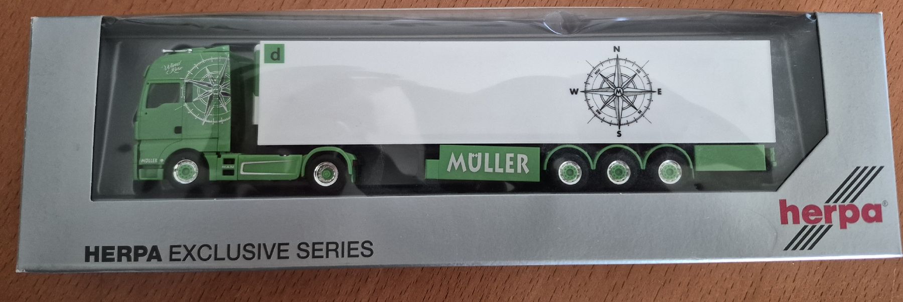 Herpa Voitures modèles: Müller Ermensee MAN – D'occasion à Kaltbach par rosso6
