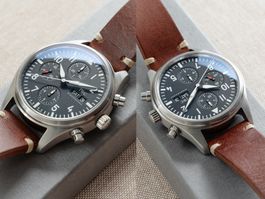 IWC Pilot Chronograph IW371701 w/ Warranty Box & Papers