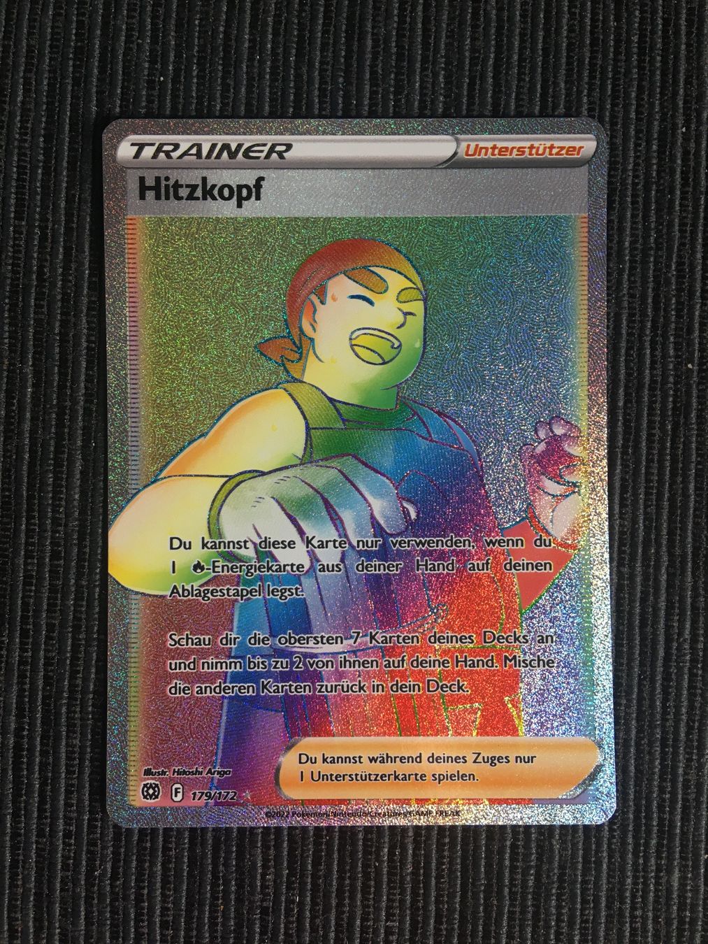 Pokémon Sammelbilder & Trading cards: Pokemon Hitzkopf Rainbow Brilliant  Stars DE – Neu (gemäss Beschreibung) aus Wabern von Collectfun