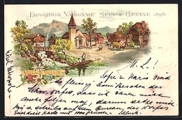 Litho Genève, Exposition Nationale 1896
