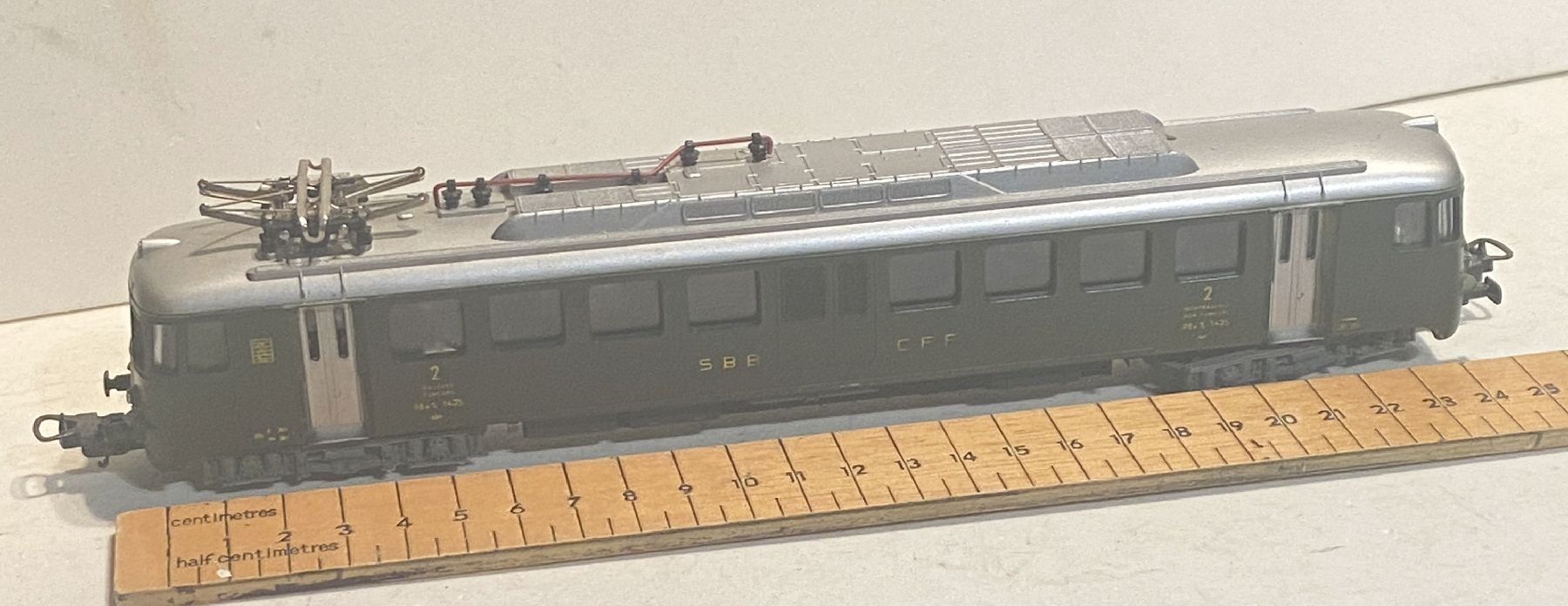 Lima Modellini di ferrovie: Lima 208031 Triebwagen SBB-CFF 1435 – Usato da Sonceboz-Sombeval venduto da Decolove 2