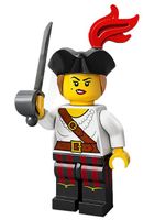 Lego 71027 - Nr5: Piratin - Series 20 Minifigur