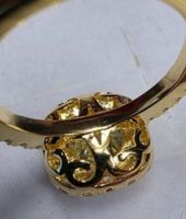 Bague argent avec diamant de moissanite de 2 ct certifié GRA