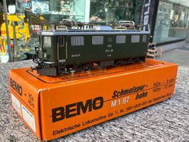 Bemo H0m Ge 4/4 Rhb Analog Badus 603 TOP CONDITION 1250/3
