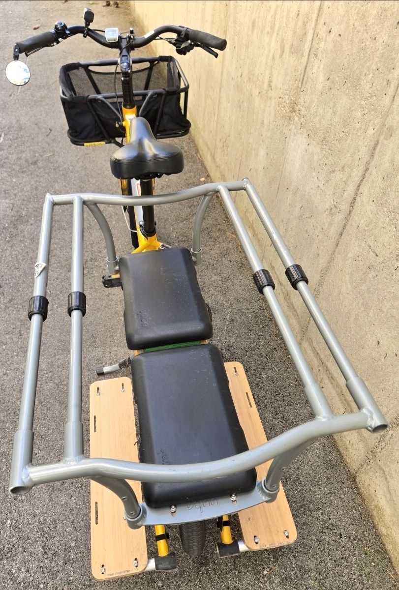 Biciclette: vélo mécanique cargo longtail Yuba Kombi – Usato da Thônex venduto da Nico4444 2