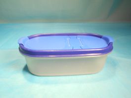 Tupperware Behälter, 5dl, 2 Oeffnungen im Deckel