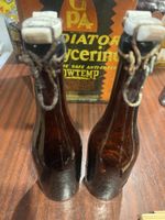 2 Antike Bierflaschen, Bügelflaschen, Brauerei Bavaria!