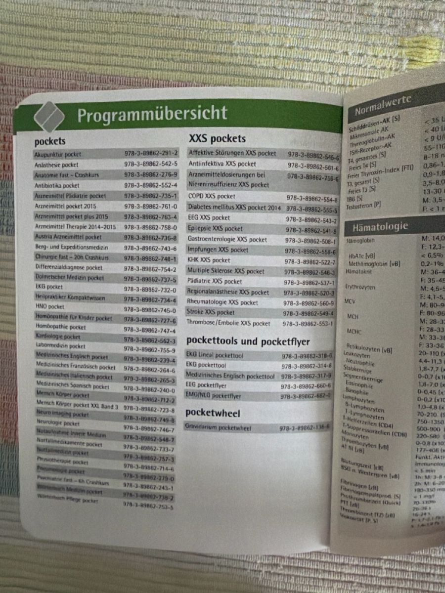 Bücher: Differenzial - Diagnose pocket – Neu (gemäss Beschreibung) aus zürich von may_yj9f 4