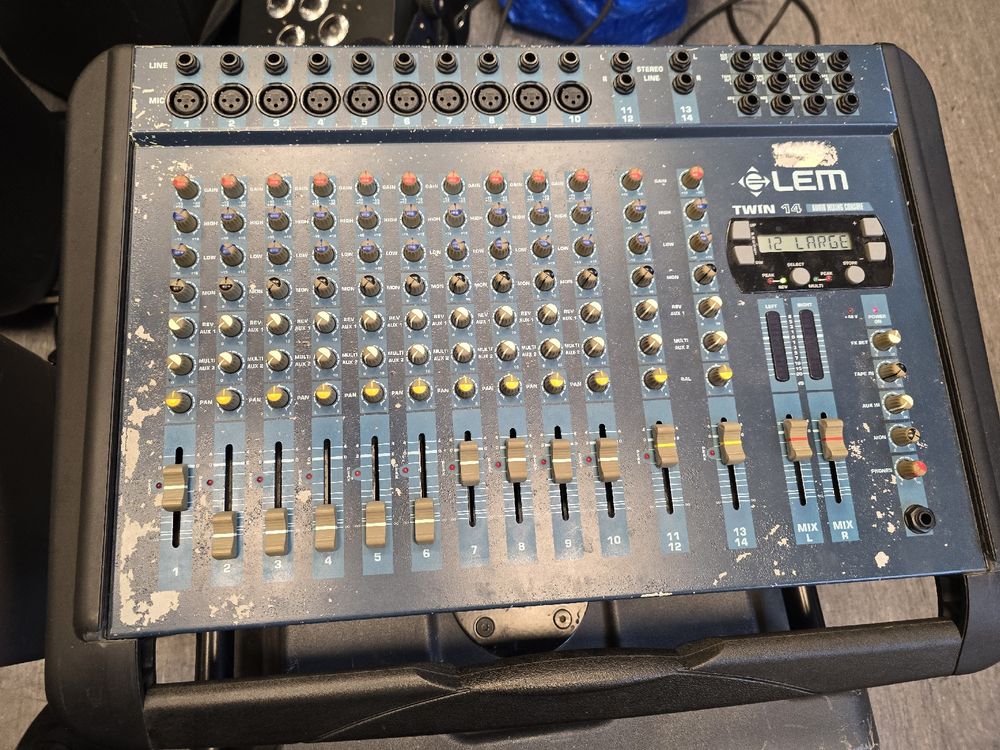 Speaker System + Power Mixer Lem (Bell Subwoofer + Bell V1 (Gebraucht ...