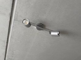Deckenleuchte Spots Silber 2-flammig guter Zustand