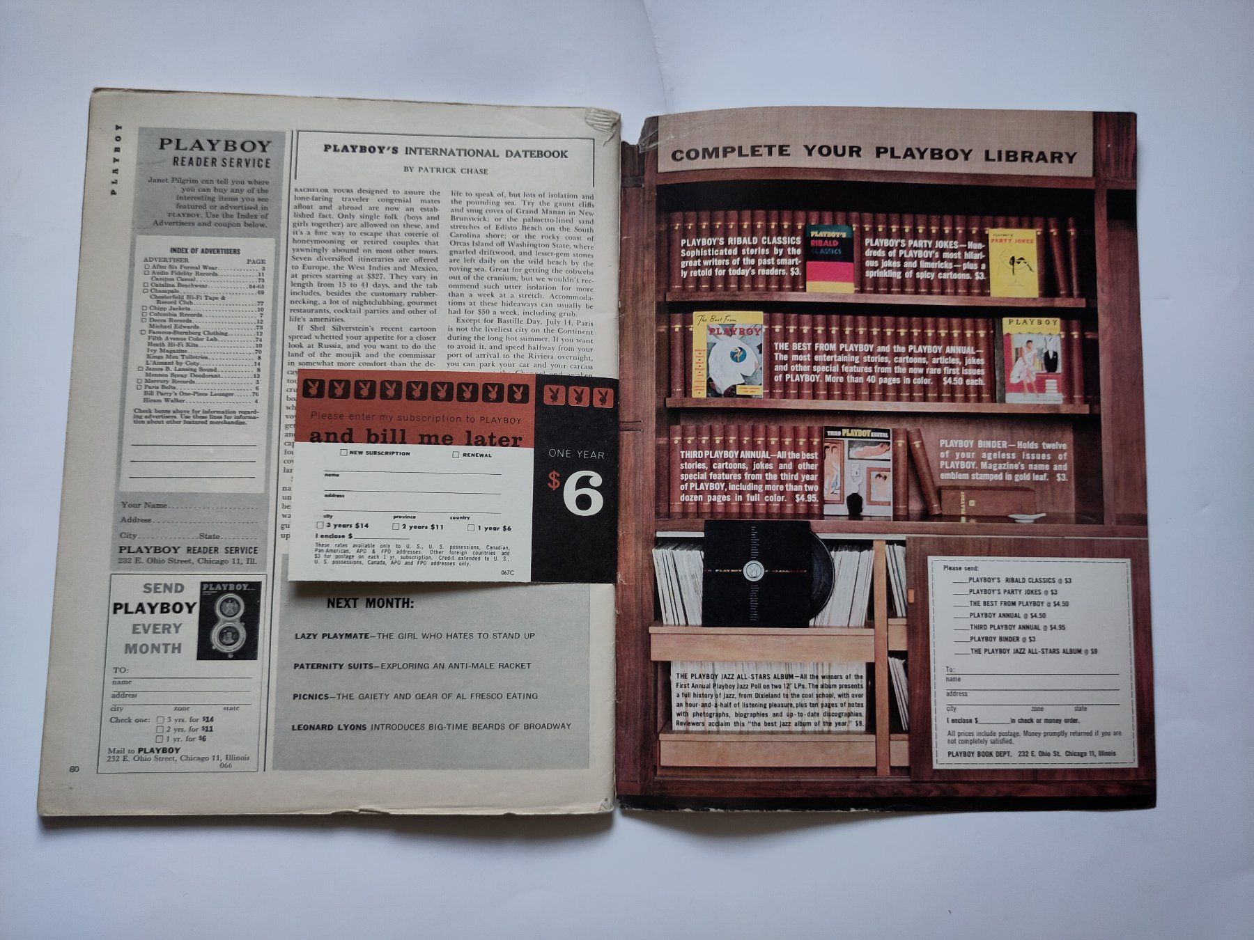 Revues & Magazines: Playboy Magazin Juni 1958 – D'occasion à Schaffhausen par RolfMeister 8