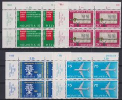M23) Satz 351 - 354, 4.Block mit Gummi ohne Falz