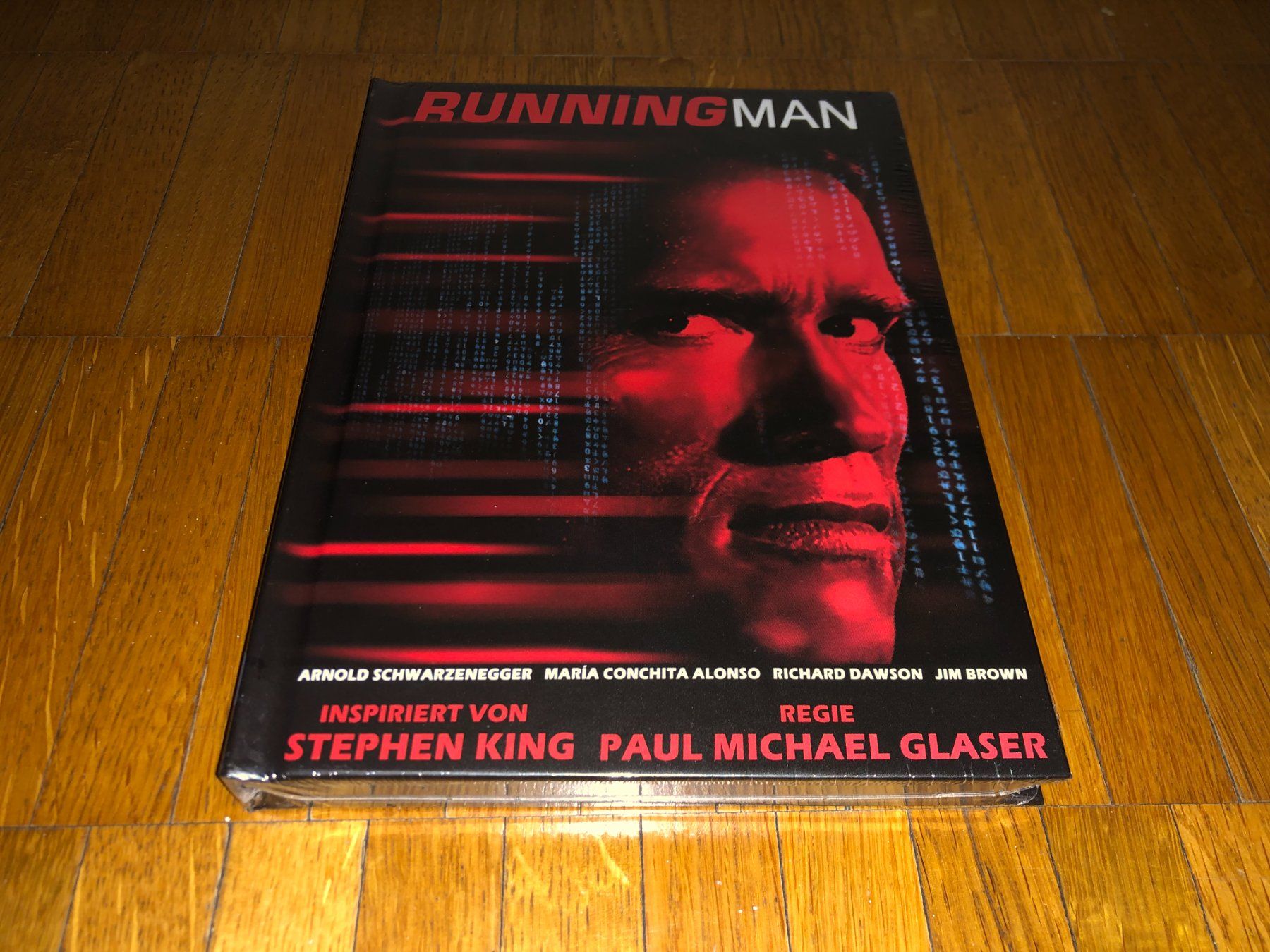 Tutti i DVDs: Running Man - MEDIABOOK - 500 - UNCUT – Nuovo e nell'imballaggio originale da Basel venduto da havsok