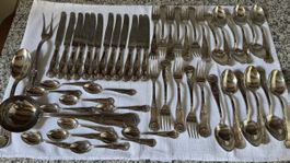 Besteckset versilbert 12 Personen