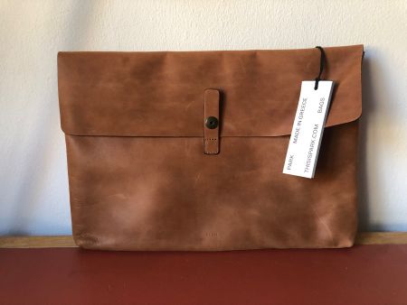 PARK Laptophülle Leder, Laptoptasche