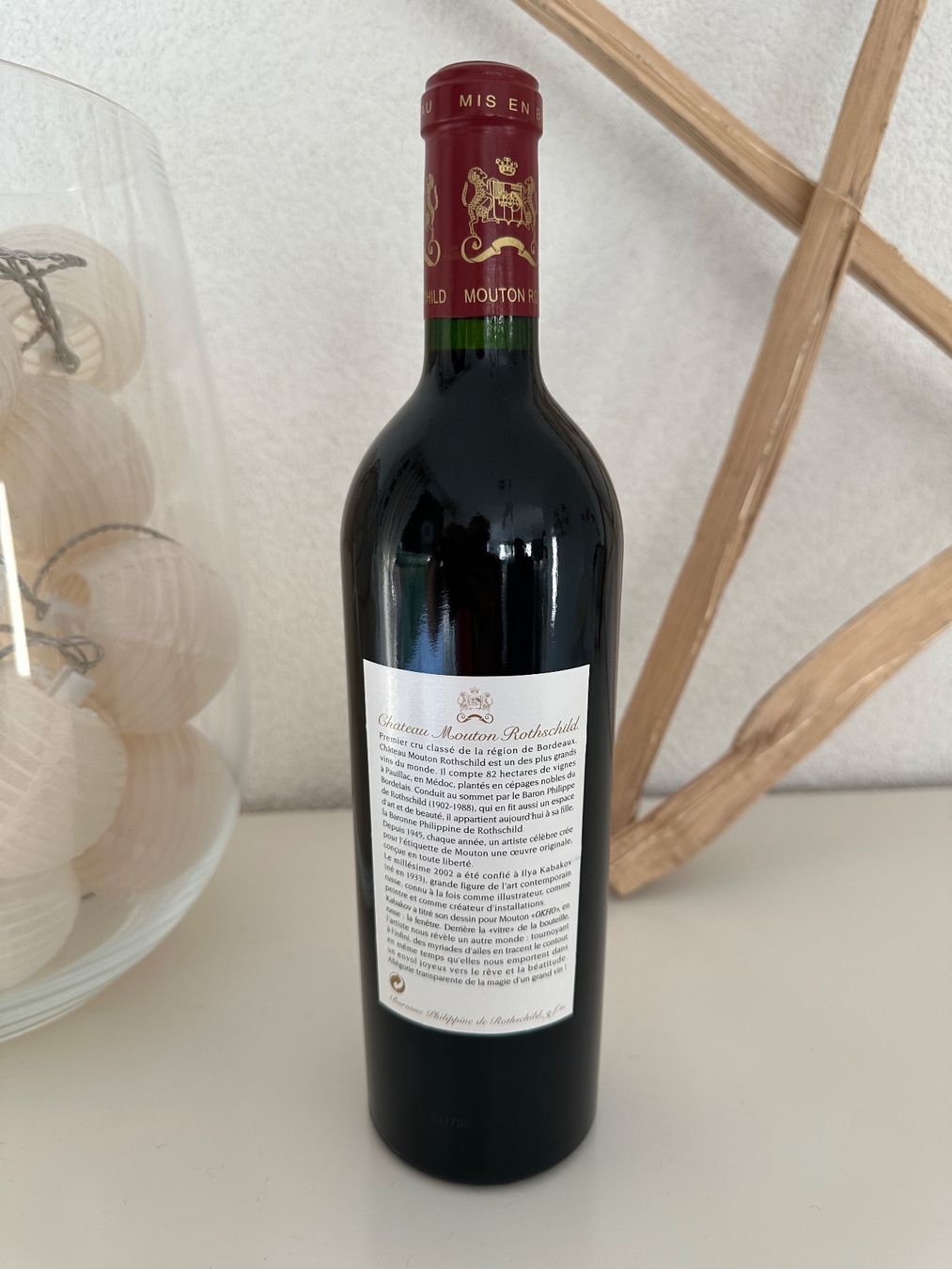 Mouton Rothschild Vino: Château Mouton Rothschild 2002 – Nuovo (secondo la descrizione) da Yens venduto da Rilou80 5