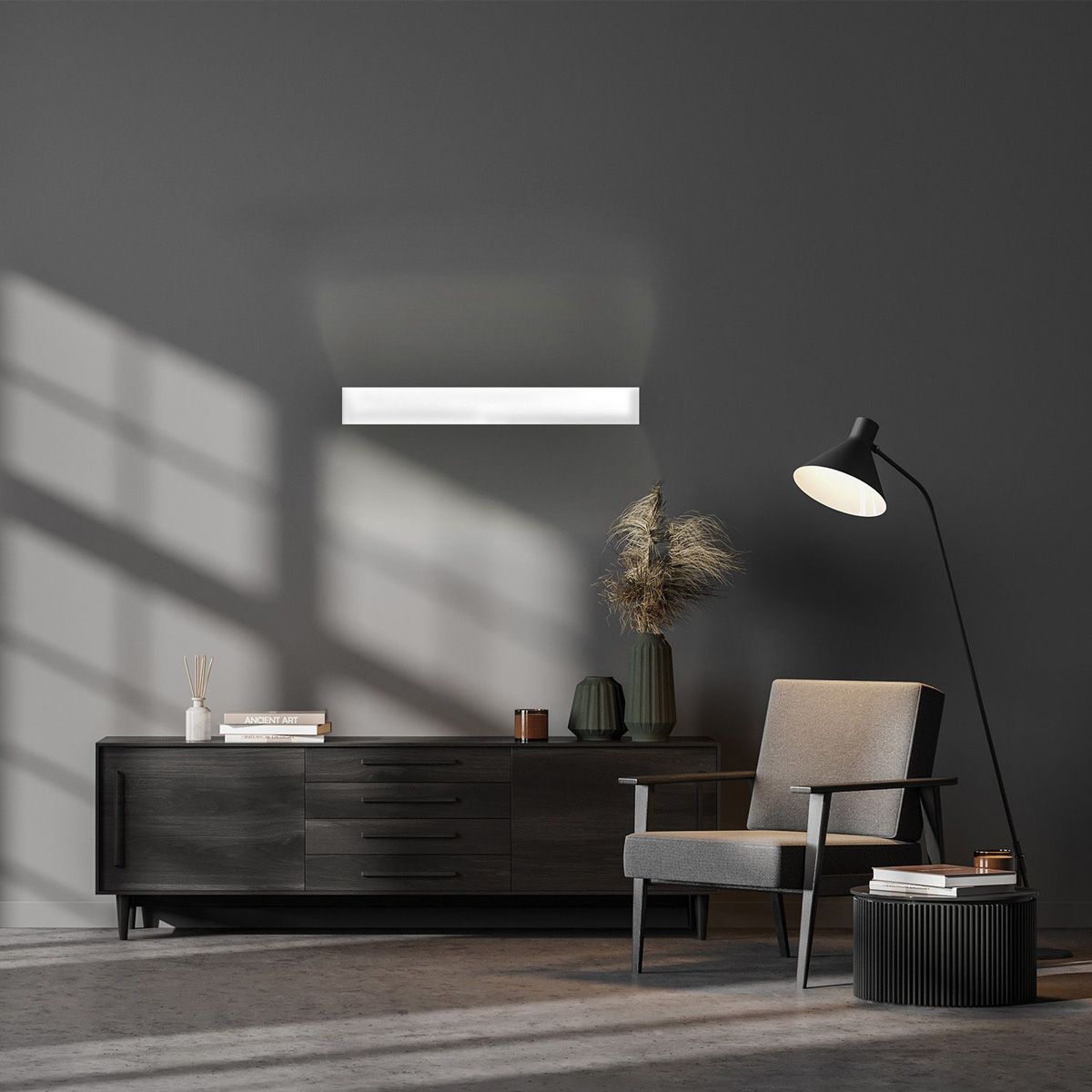 Lampade: LED Wandleuchte, Weiss, 91 cm – Nuovo (secondo la descrizione) da Kreuzlingen venduto da Smart-Light 1