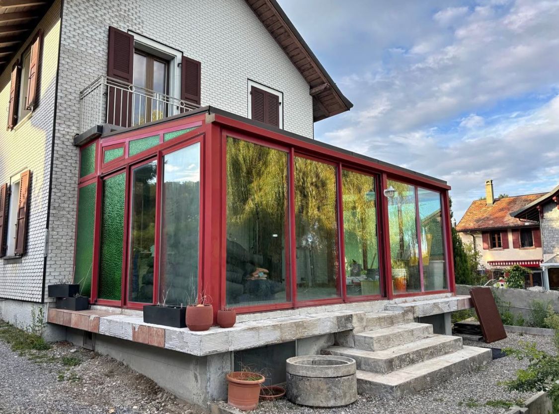 Véranda métallique à venir démonter (Gebraucht) in Yverdon-les-Bains ...