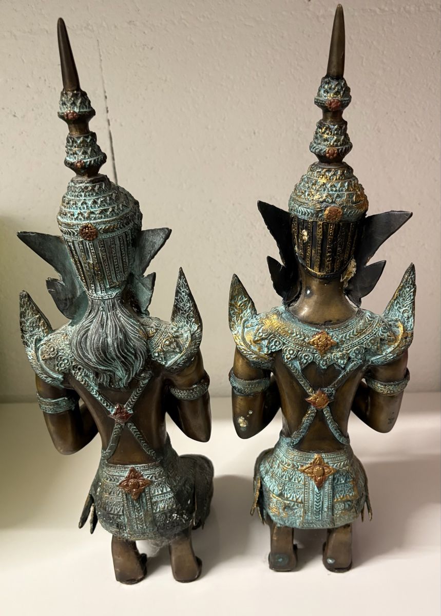 Statuette: Statues en bronze Thai – Usato da Vich venduto da NatachaCK 3