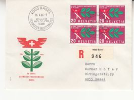 Sonderstempel S. 611 MUBA Basel 1966