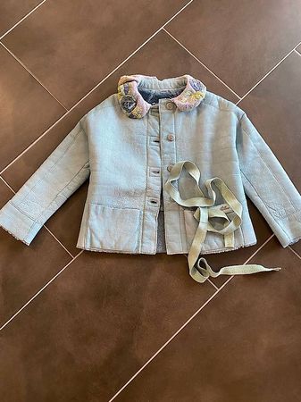 Lamm Leder Jacke Neuwertig Luxusmarke Pinco Pallino Gr 6