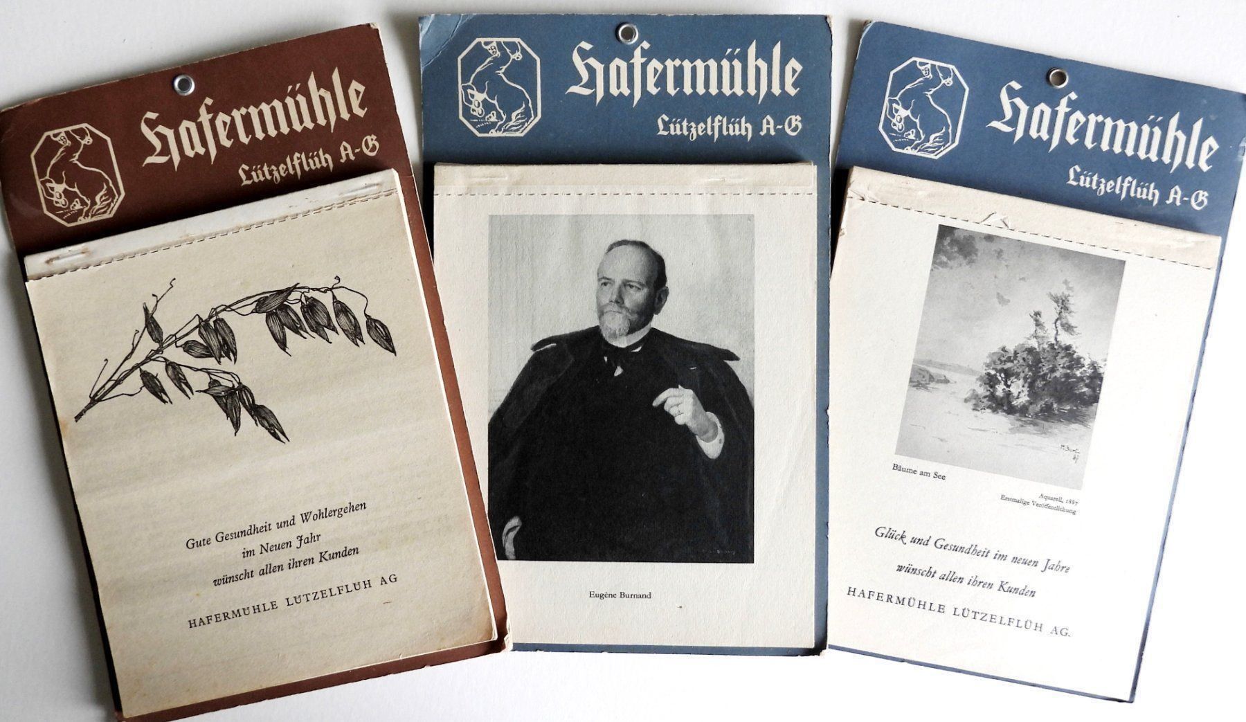Calendari: 3 Kalender Hafermühle Lützelflüh – Usato da Bürglen venduto da holarctic
