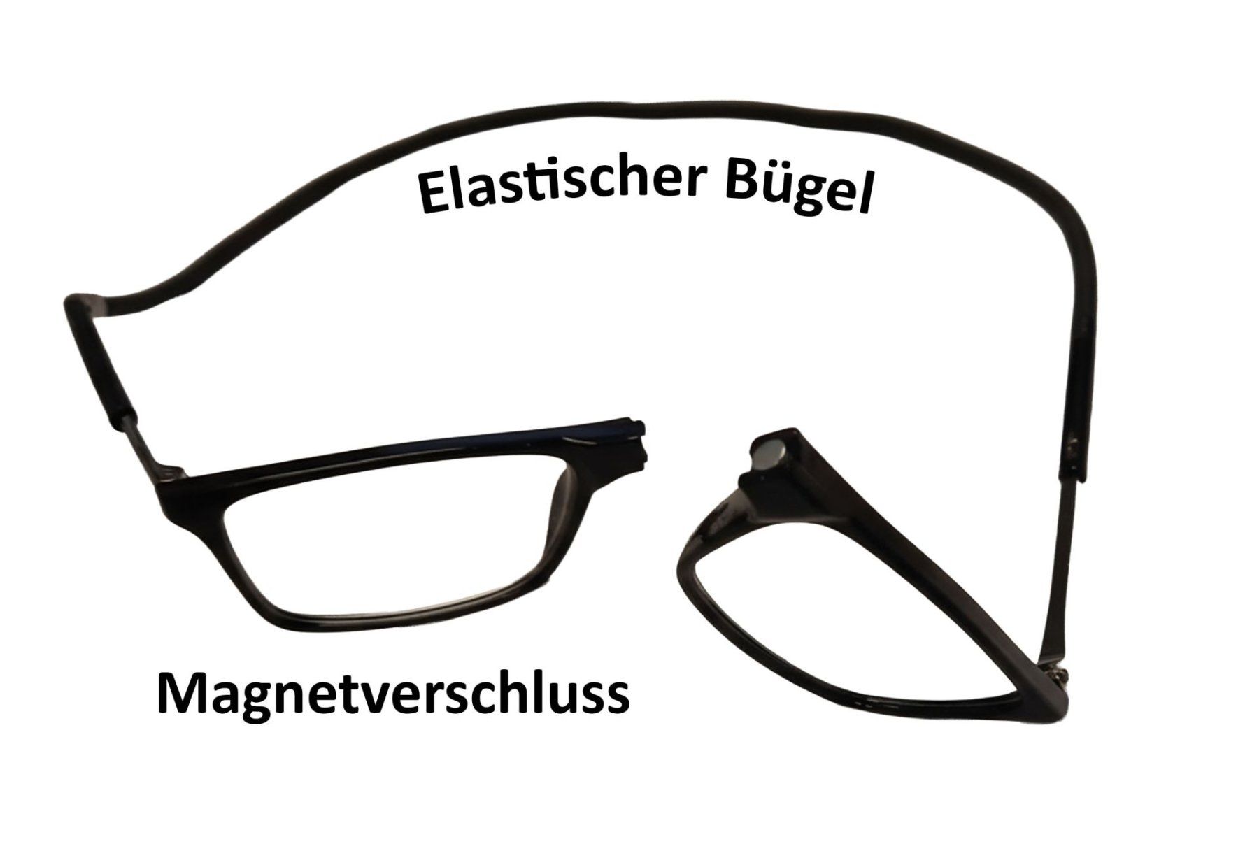 Occhiali & Lenti: 3 Lesebrillen mit Magnetverschluss +2.5 dpt – Nuovo e nell'imballaggio originale da Zeiningen venduto da VSA-AG 4
