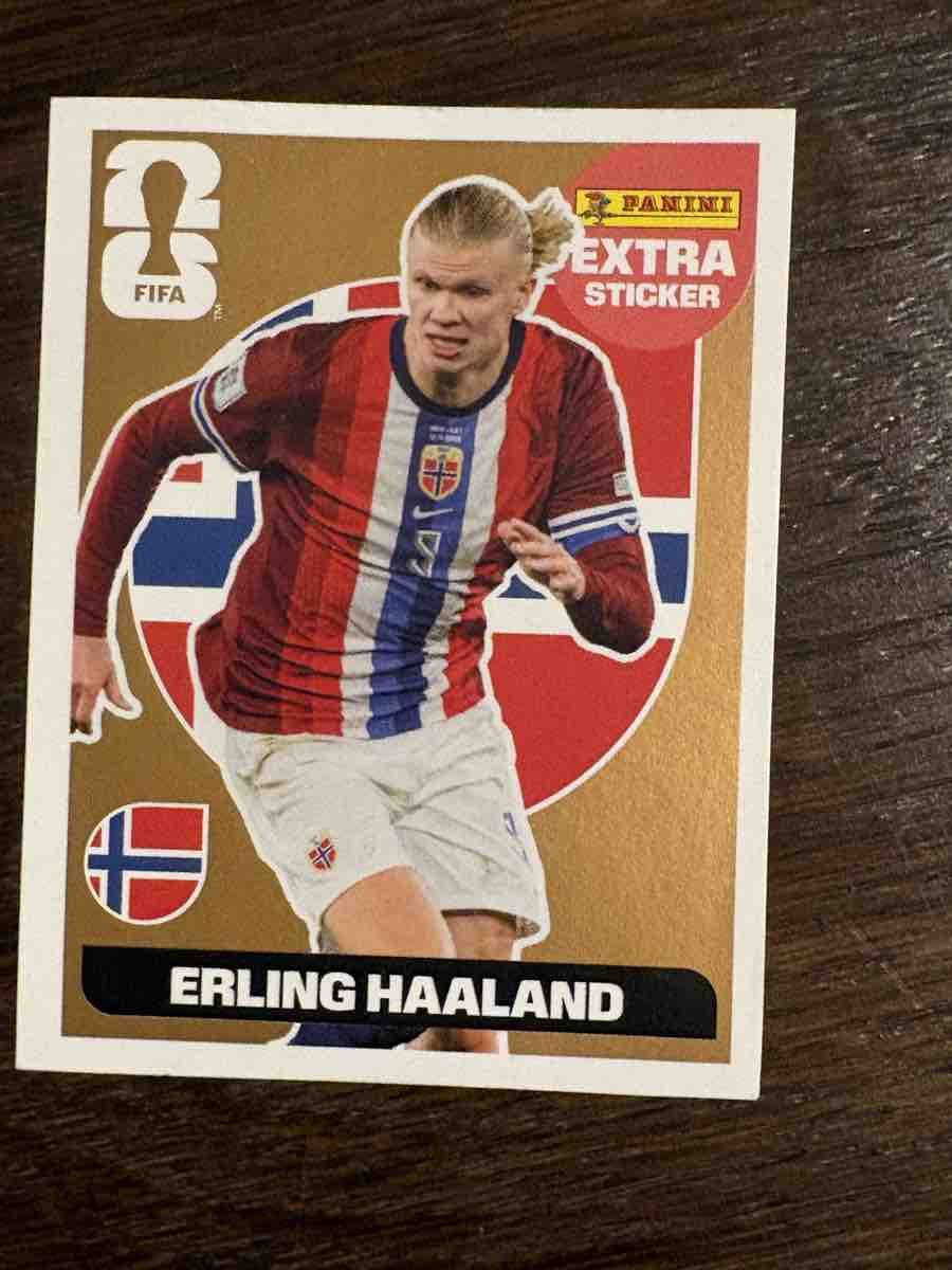 Panini Carte collezionabili: Extra sticker bronze Haaland neuf – Nuovo (secondo la descrizione) da St-Sulpice VD venduto da dxf_rny9