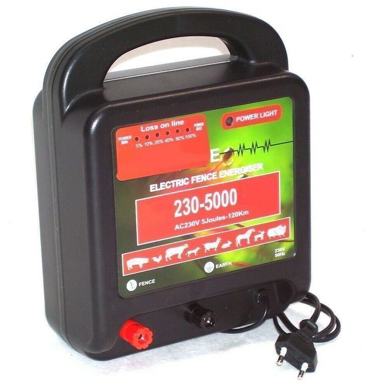 PATURA P 5000 Weidezaungerät 12 + 230 Volt NEU