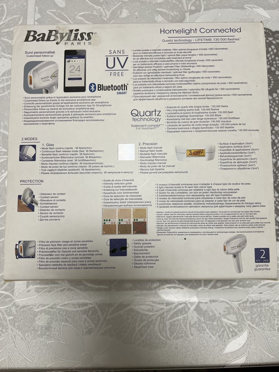 BaByliss Epilatori: BaByliss G940E Homelight Bluetooth Connected haarentferner – Nuovo e nell'imballaggio originale da Kriens venduto da Delikanli1 2