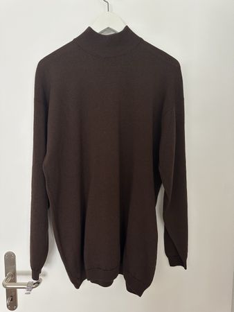Mac Eton 100% Lammwoll Rollkragenpullover Grösse XL Herren 