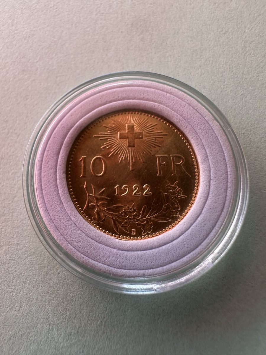 Toutes les monnaies: Goldmünzen 10 Franken  – D'occasion à Glis par bfe_ghf5 5