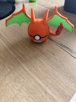 Charizard-Pokéball – 3D-gedruckte Dekofigur, 25 cm breit
