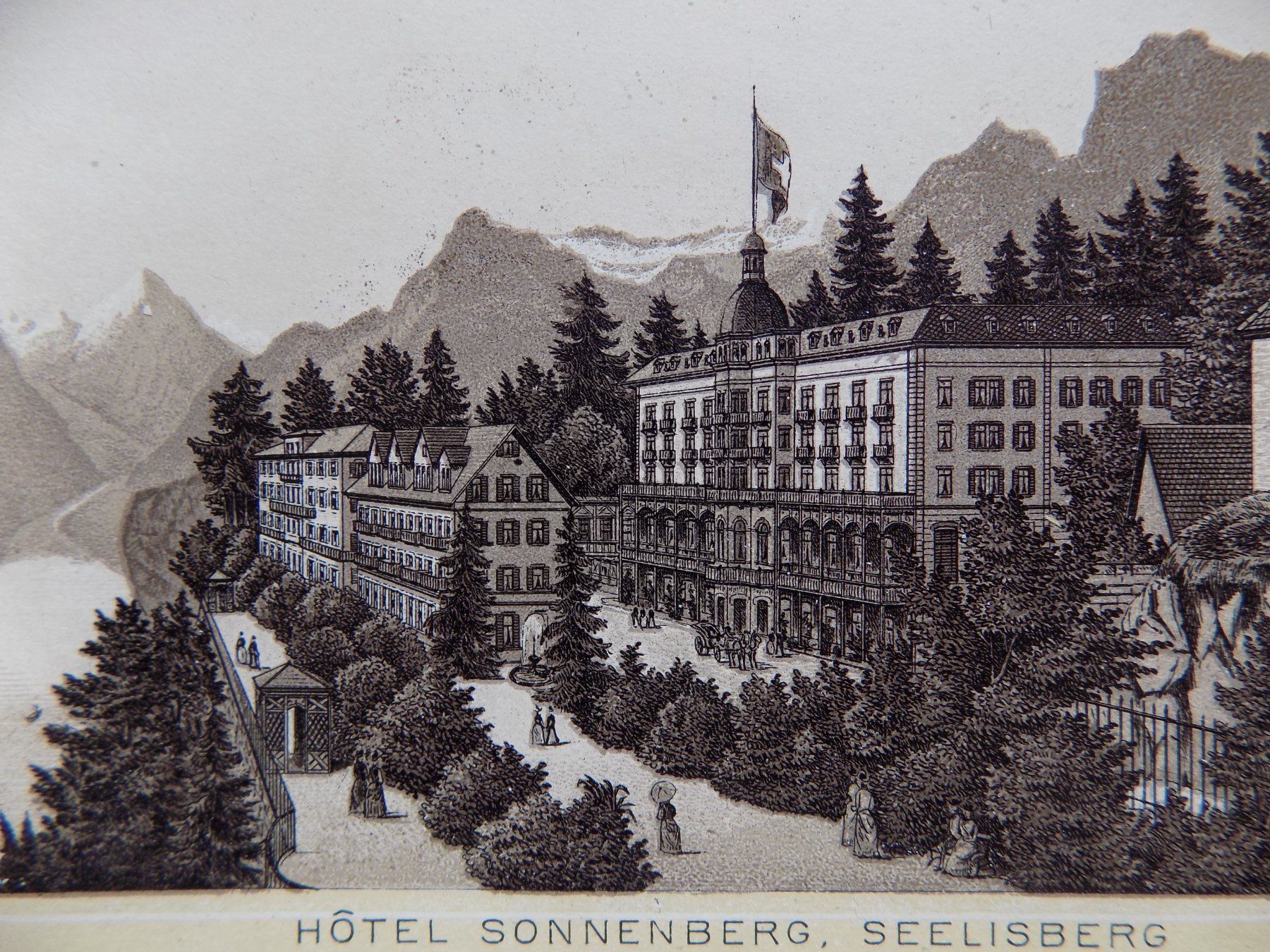 Gravures: Hotel Sonnenberg Seelisberg – D'occasion à Risch par Rischli15 2