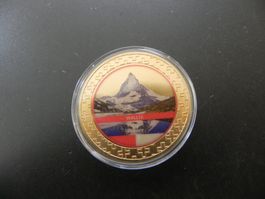 Medaille Wallis Valais Matterhorn Cervin
