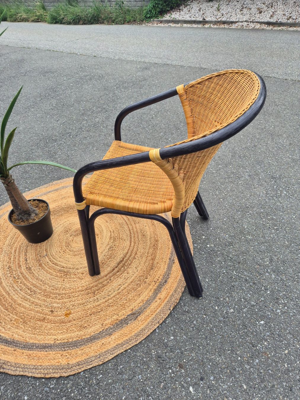 Sedie: Chaise rotin osier  vintage – Usato da Fully venduto da tameab 3