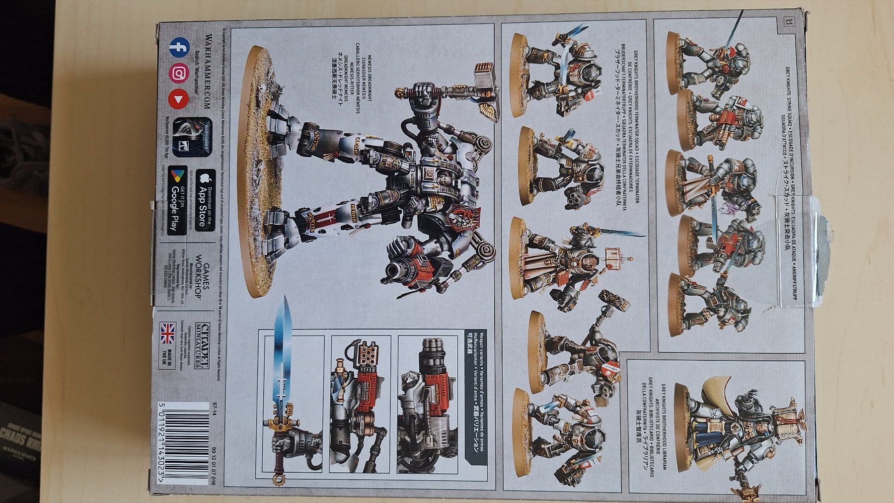 Modellbausätze & Standmodelle: Warhammer 40k Grey Knights Combat Patrol - Neu – Neu (gemäss Beschreibung) aus Winterthur von  2