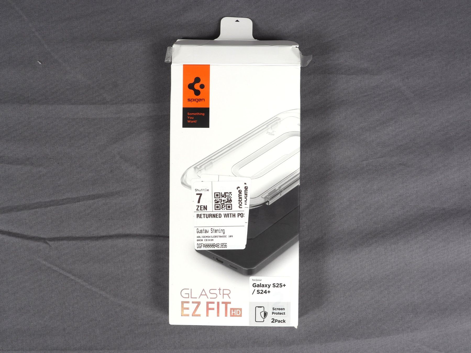 Lackretusche & Schutzfolien: SPIGEN - Glas.TR EZ Fit S25+/S24+ – Neu (gemäss Beschreibung) aus Steinen von Restwert_Steinen 1
