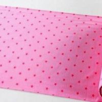 Jersy Bördchen Stoff  Sternchen glatt 25 x 36