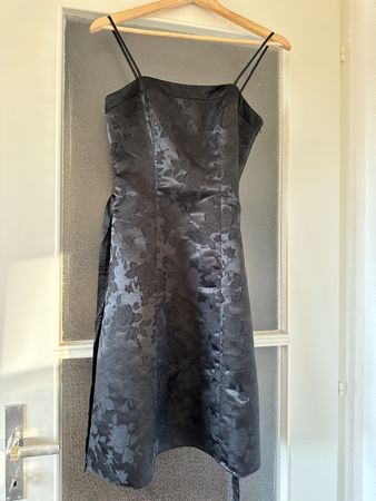 Modissa glam Mini robe en soie femme taille 34 noir 